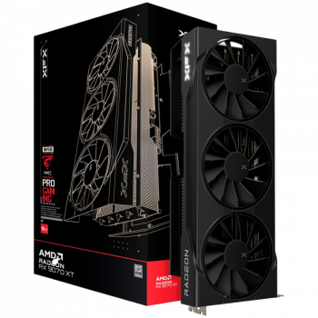 Видео карта XFX Swift AMD Radeon RX 9070XT Triple Fan 16GB GDDR6 256-bit HDMI 3x DP, SI ONLY