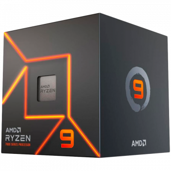 Процесор AMD CPU Desktop Ryzen 9 12C/24T 7900 (5.4GHz Max Boost,76MB,65W,AM5) box, with Radeon ...