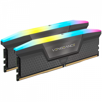 Памет за настолен компютър CORSAIR DDR5, 6000MT/s 64GB 2x32GB DIMM, Unbuffered, 40-40-40-77, Std ...