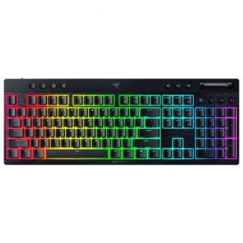 Геймърска клавиатура Razer BlackWidow V4 Low-profile HyperSpeed (Green Switch) - US Layout - Gaming ...