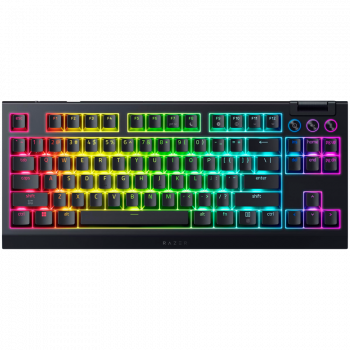 Геймърска клавиатура RAZER BlackWidow V4 Tenkeyless HyperSpeed - US Layout - Gaming Keyboard