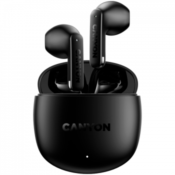 Слушалки CANYON TWS headset OnGo 13 Semi-in-ear Black
