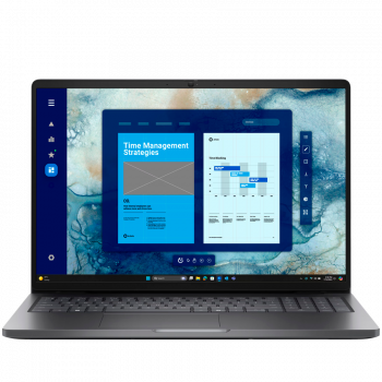 Лаптоп Dell Pro 16 (PB16250), Intel Core Ultra U5 235U vPro(12C, 12 TOPS NPU, up to 4.9GHz), 16.0"...