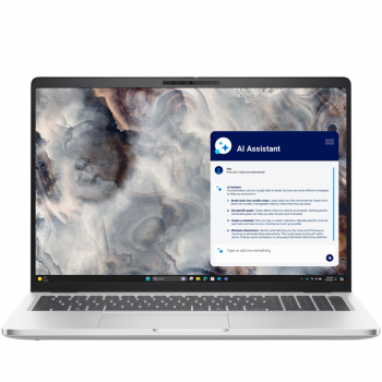 Лаптоп Dell Pro 16 Plus (PB16250), Intel Core Ultra 7 255U (12C, 12 TOPS NPU, up to 5.2GHz), 16.0"...