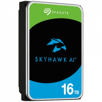 Твърд диск за DVR SEAGATE HDD SkyHawk AI (3.5"/16TB/SATA 6Gb/s/7200rpm)