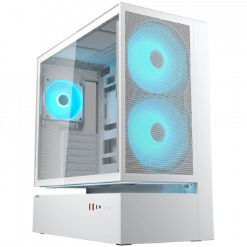Кутия за компютър COUGAR GAMING COUGAR CFV235 Mesh PC Case, Mid Tower, White