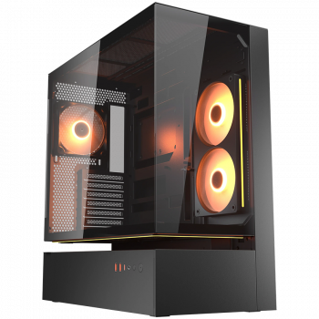 Кутия за компютър COUGAR GAMING COUGAR CFV235 PC Case, Mid Tower, Black