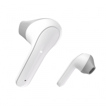 Блутут слушалки-тапи Hama Freedom Light, Тrue Wireless, Гласов контрол, Бял