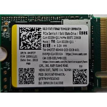 Твърд диск Dell 256GB NVMe PCIe M.2 2230 SSD CL4-3D256-Q11 D P/N 0M3TJT PCIE GEN4X4