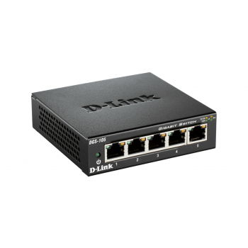 Суич D-Link DGS-105 5 ports метален корпус