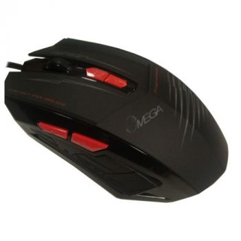 Мишка OMEGA CMM292RD /7D /BLACK-RED
