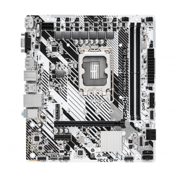 Дънна платка ASRock H610M-HDV/M.2 D5, LGA1700, DDR5, mATX