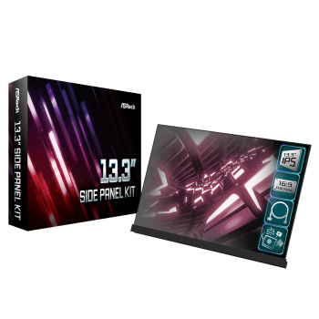 Допълнителен Екран ASRock 13.3" за монтаж на компютърна кутия