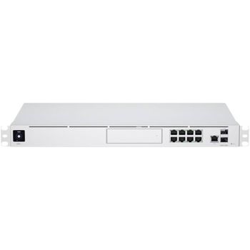 UBIQUITI UDM-PRO UNIFI DREAM MACHINE 8-PORT SWITCH MULTI-APPLICATION SYSTEM WITH 3.5 HDD EXPANSION D...