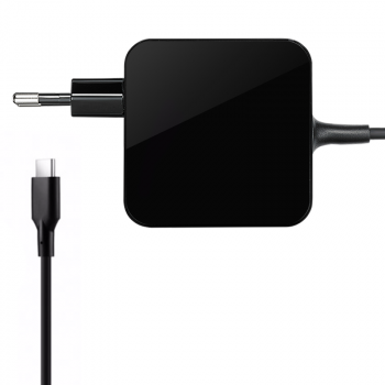 Адаптер DeTech, 45W 5V/9V/14.5V/15V/20V, Type-C 