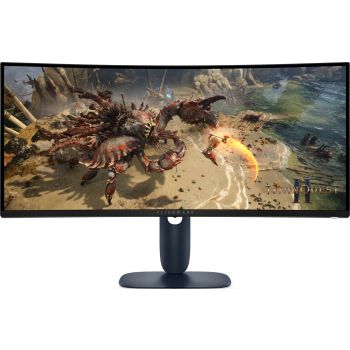 Монитор DELL Alienware 34 Curved Gaming Monitor AW3425DWM, 34" WQHD 3440x1440 at 180Hz, 21:9, 95% ...