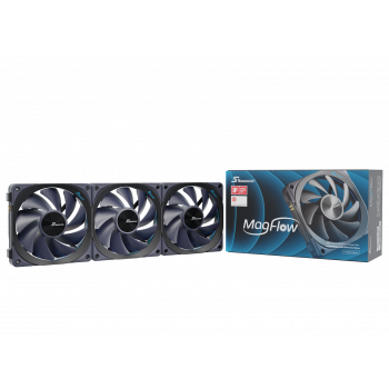 Вентилатор за кутия SEASONIC MAGFLOW 1225 PWM/3PCS