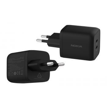 Аксесоар за мобилен телефон NOKIA DUAL PORT WALL CHARG 65W