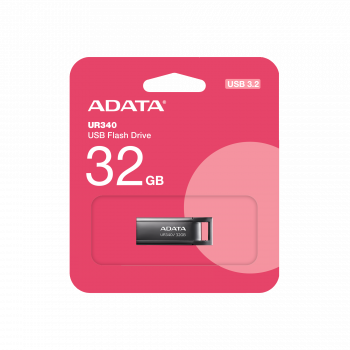 USB Флаш памет 32GB USB UR340 ADATA BLACK