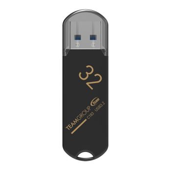 USB Флаш памет 32G C183 USB3.2 TEAM BLACK