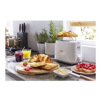 Мултикукър Philips Daily Collection Toaster 8 Settings Integrated Bun Warming Rack Compact Design HD2582/00