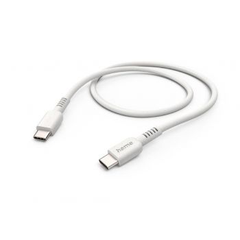 Кабел за зареждане HAMA &quot;Eco&quot;, USB-C - USB-C, 1 м, черен