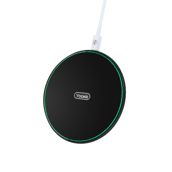 Wireless Charger Yookie Ki177, Qi, 15W, Black 