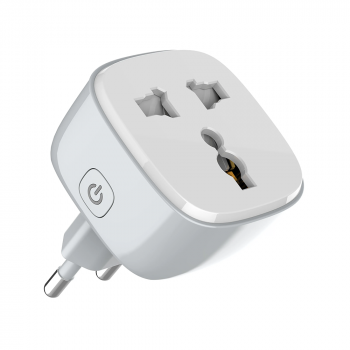 Smart socket LDNIO SCW1050, 220V, 10A, Wi-Fi, Tuya Smart, White 