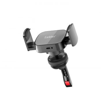 Универсална стойка за телефон Earldom ET-WC44, Wireless Charger, Black - 40346