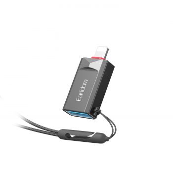 Адаптер Earldom ET-OT87L, USB3.0 to Lightning, OTG, Black - 40361