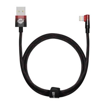 Кабел за данни Baseus MVP 2 Elbow, Lightning, 1.0m, Black - 40461