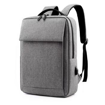 Раница за лаптоп No brand BP-09, 15.6", Сив