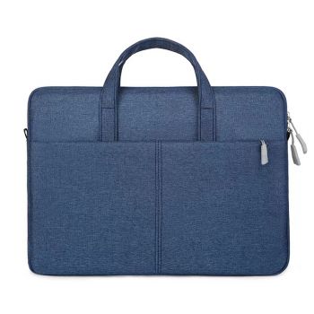 Чанта за лаптоп No brand LP-19, 15.6", Син 