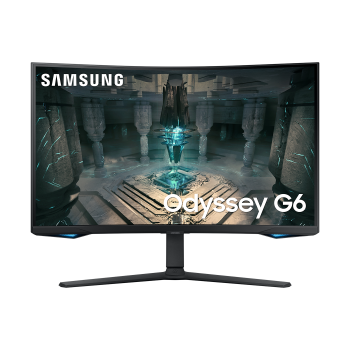 Монитор Samsung Odyssey G6 G650, 32&quot; VA Curved, QHD 2560x1440 , 240Hz, 1 ms, AMD FreeSync, DP, HDMI, Black