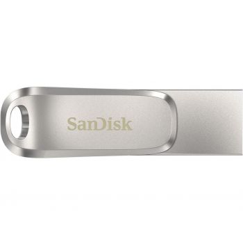 USB памет SanDisk Ultra Dual Drive Luxe, 32GB, USB 3.1 Gen 1, USB-C, Сребрист