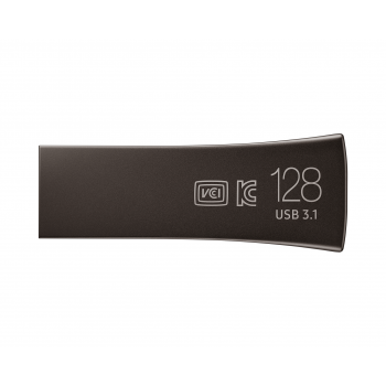 USB памет Samsung BAR Plus, 128GB, USB-A, Titanium Gray