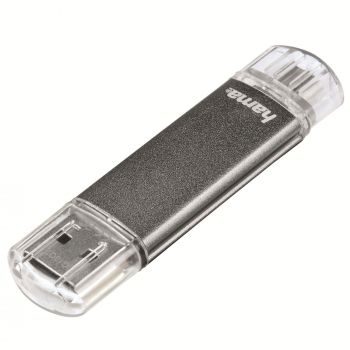 USB памет HAMA Laeta 16GB, USB 3.1 Type-C, Сребрист