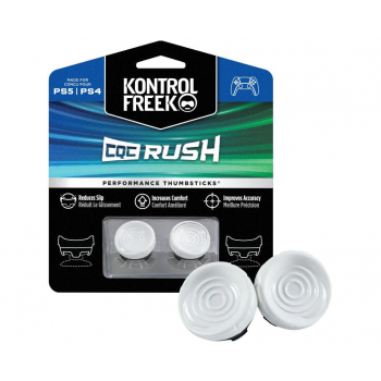 Аксесоар Performance Thumbsticks KontrolFreek White CQC Rush PS5 за DualSense