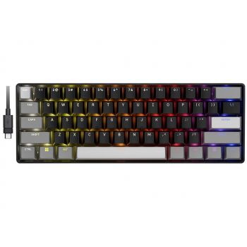 Геймърскa механична клавиатура Corsair Clipper Mini 60 Hall Effect - Hyperdrive Magnetic Switch