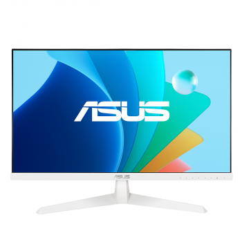 Монитор ASUS VY249HF-W, 23.8&quot; IPS FHD(1920x1080), 100Hz, 1ms, Adaptive Sync, Rest Reminder, Blue Light Filter, Flicker Free, Antibacterial Treatment