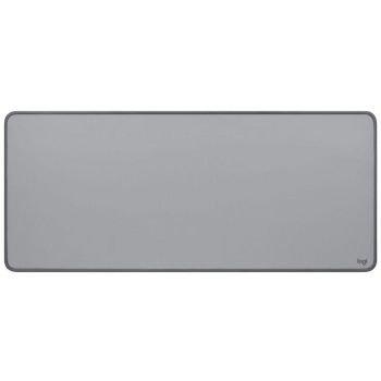 Пад за мишка Logitech Desk Mat Studio Series, Светло Сив