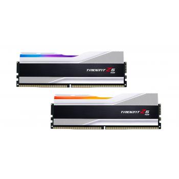 Памет G.SKILL Trident Z5 Silver RGB 32GB(2x16GB) DDR5 PC5-48000 6000MHz CL36 F5-6000J3636F16GX2-TZ5RS
