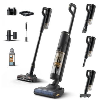 Прахосмукачка PHILIPS Upright and Hand Held Cordless Vacuum Cleaner AquaSpin XW7264/11