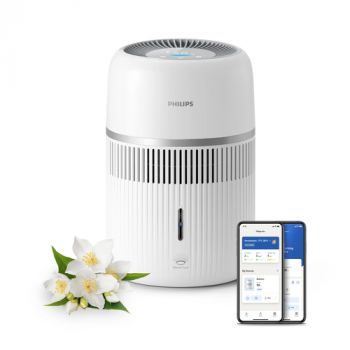 Овлажнител PHILIPS Humidifier for rooms up to 44m2 300ml/h NanoCloud HU4210/04