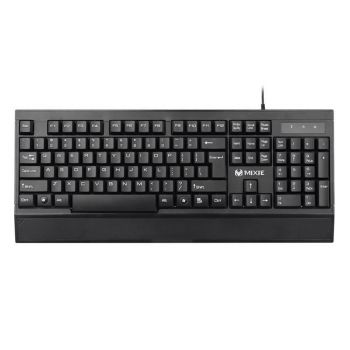 Клавиатура Mixie X6, USB, Черен