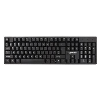 Клавиатура Mixie X7, USB, Черен