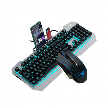 Гейминг комплект Aula T101, Сив