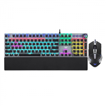 Гейминг комплект Aula T500, Сив