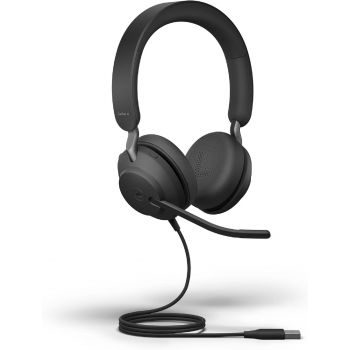 Слушалки с микрофон Jabra Evolve2 40 SE MS Stereo USB A