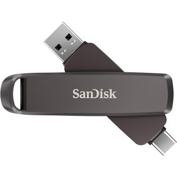 USB Флаш памет SANDISK Extreme PRO Dual Drive 512GB, Metal Dual Drive,1000/900MB/s, USB Type C + A